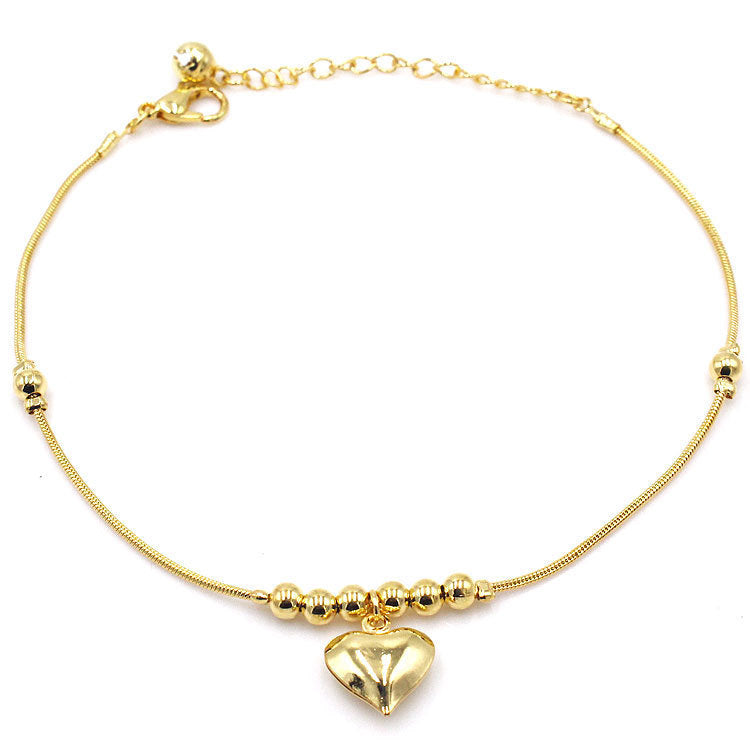 Eva - Heart Anklet