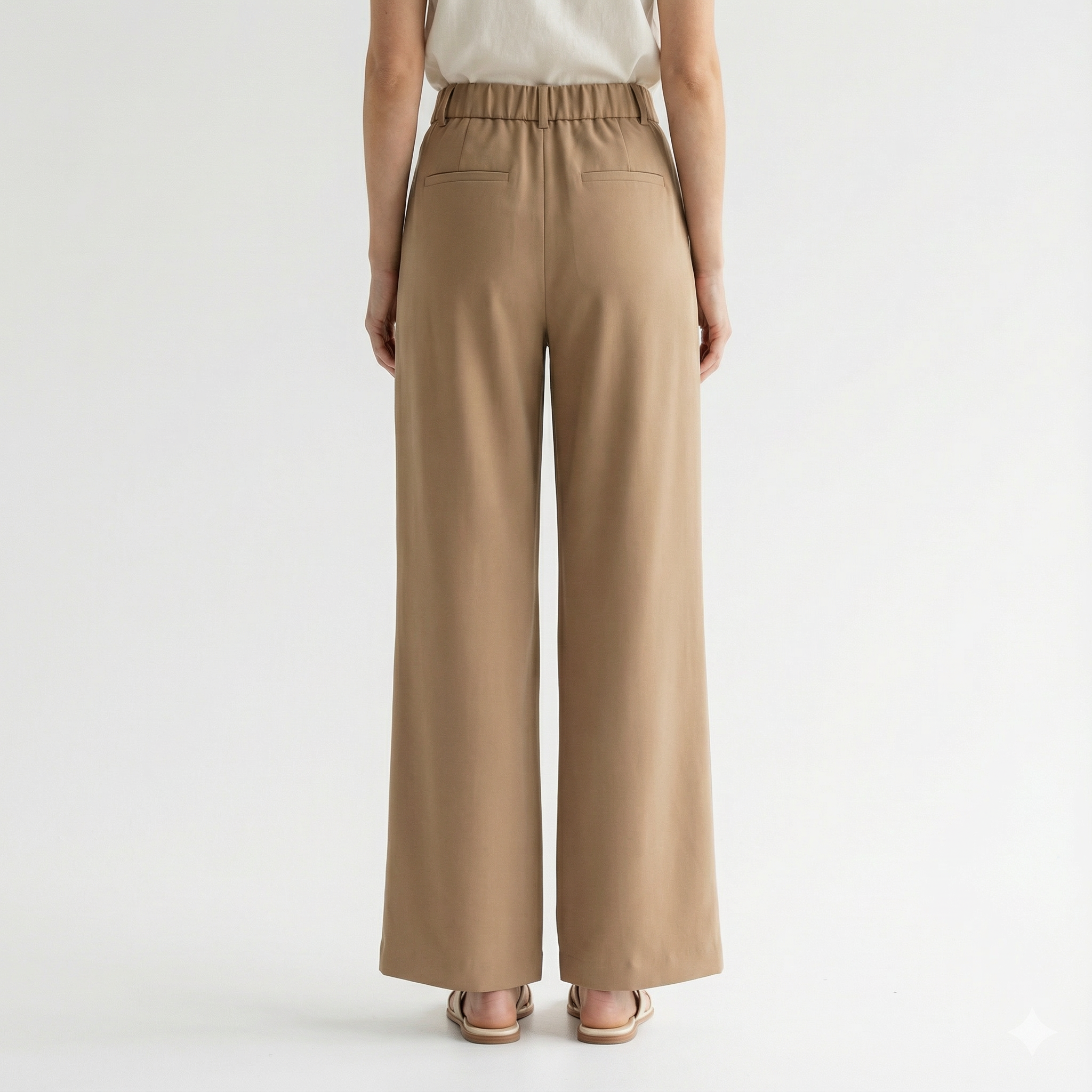 Puck - Casual High Waist Trousers