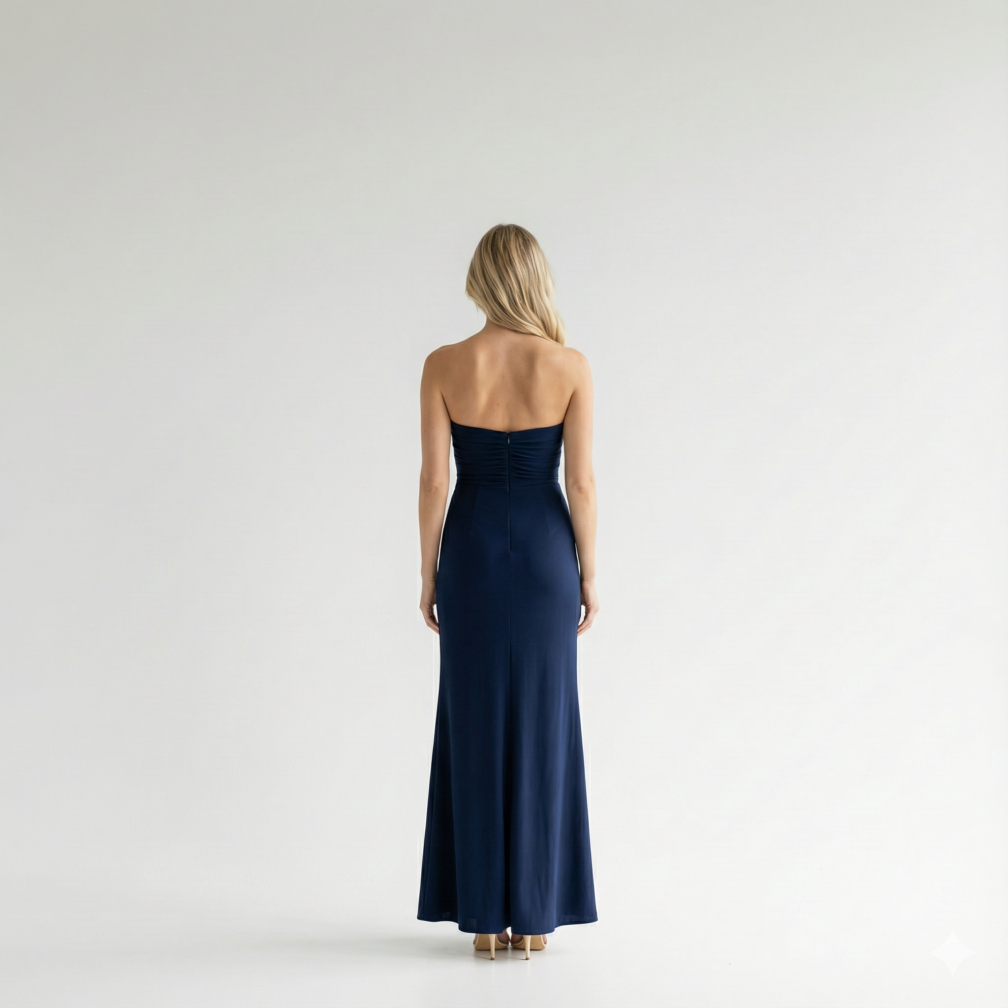 Casey - Strapless Split Long Dress