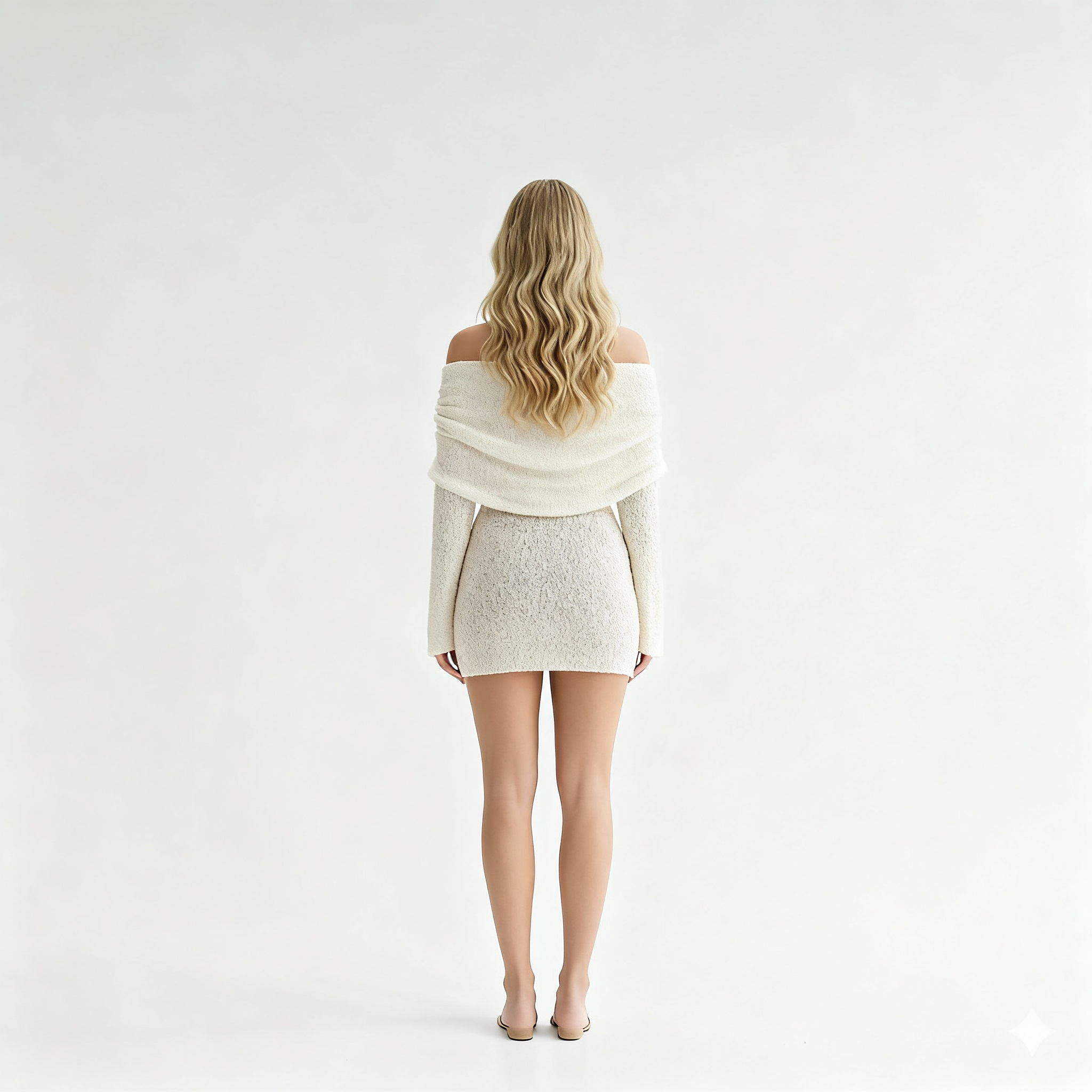 Lila - Off-Shoulder Knit Dress