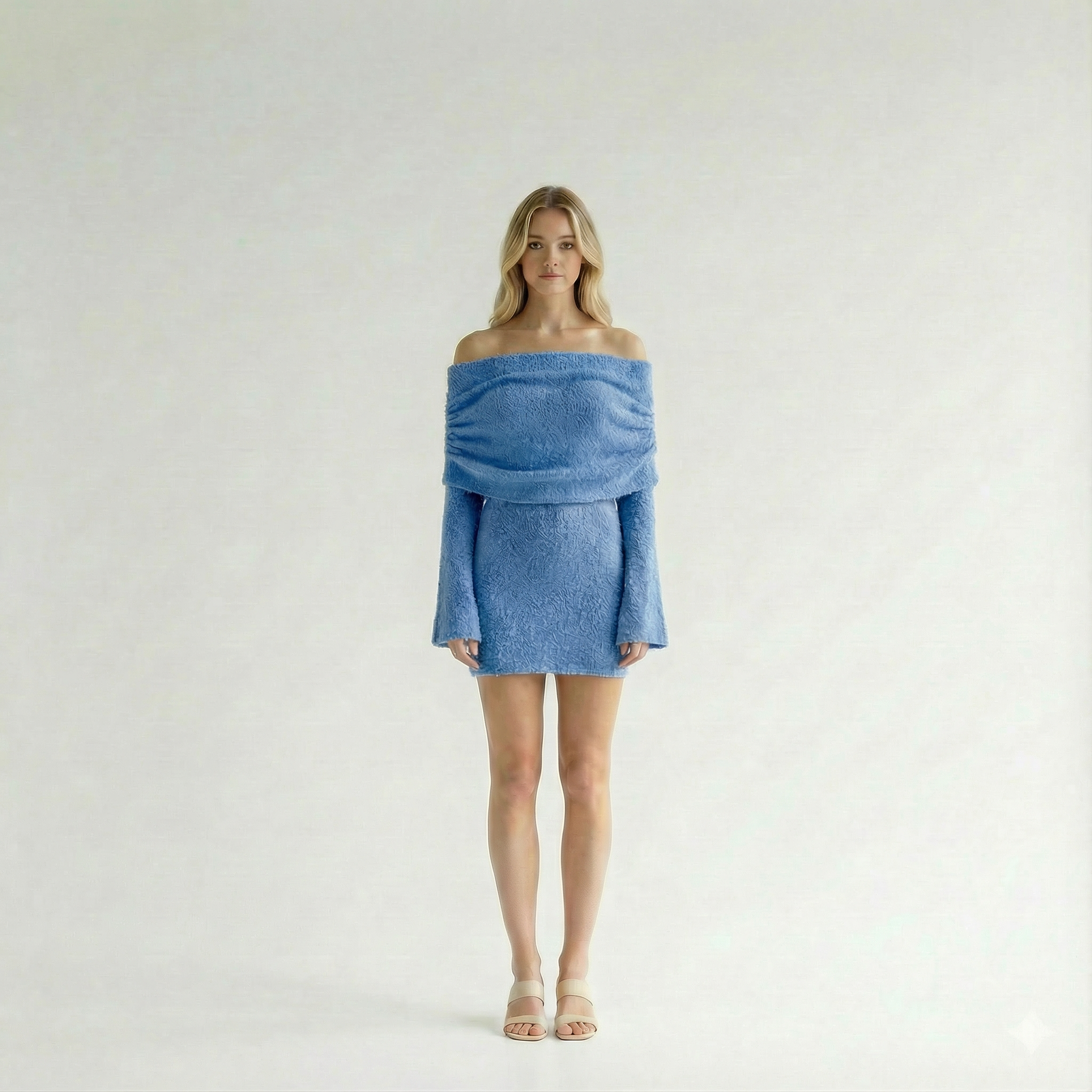 Lila - Off-Shoulder Knit Dress