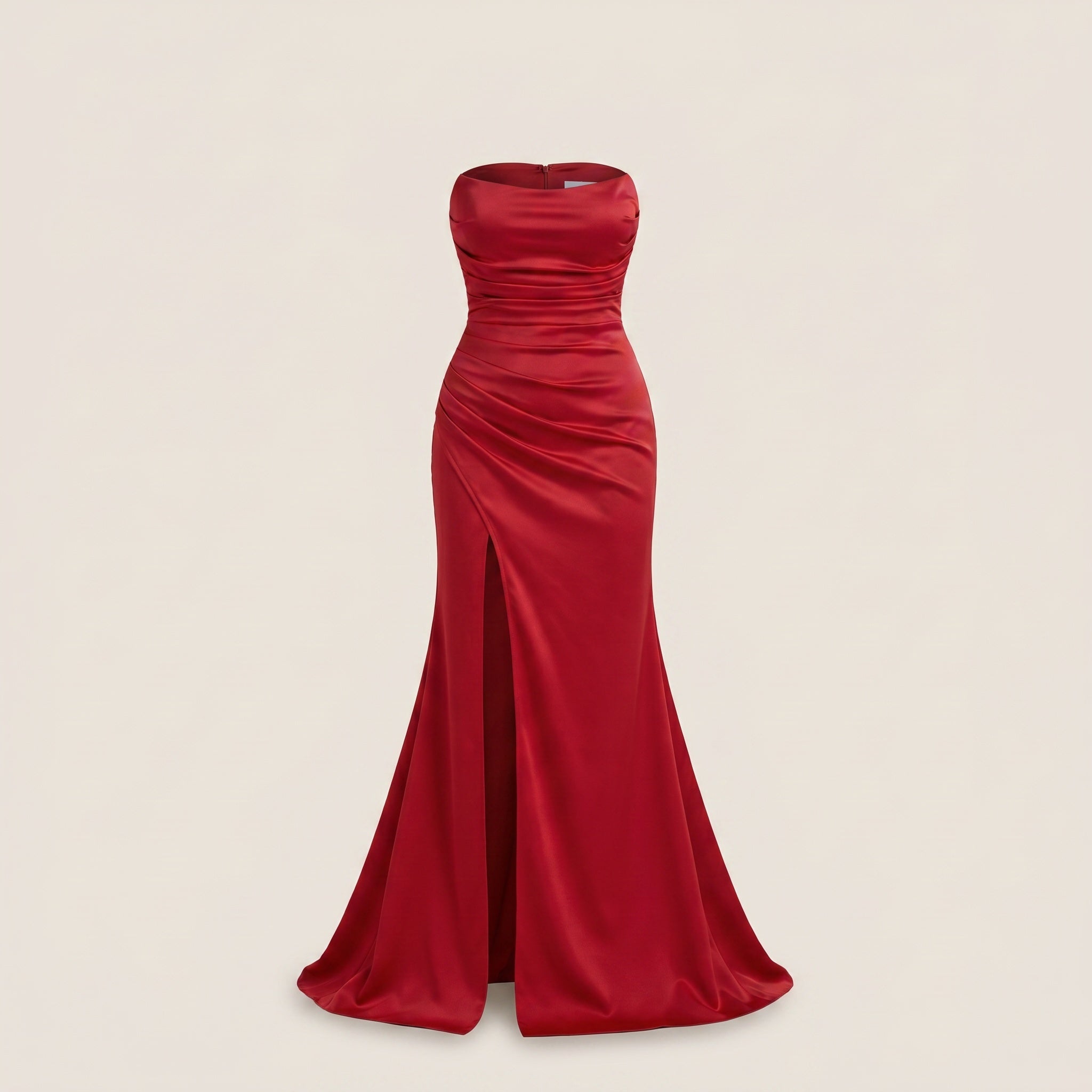 Casey - Strapless Split Long Dress