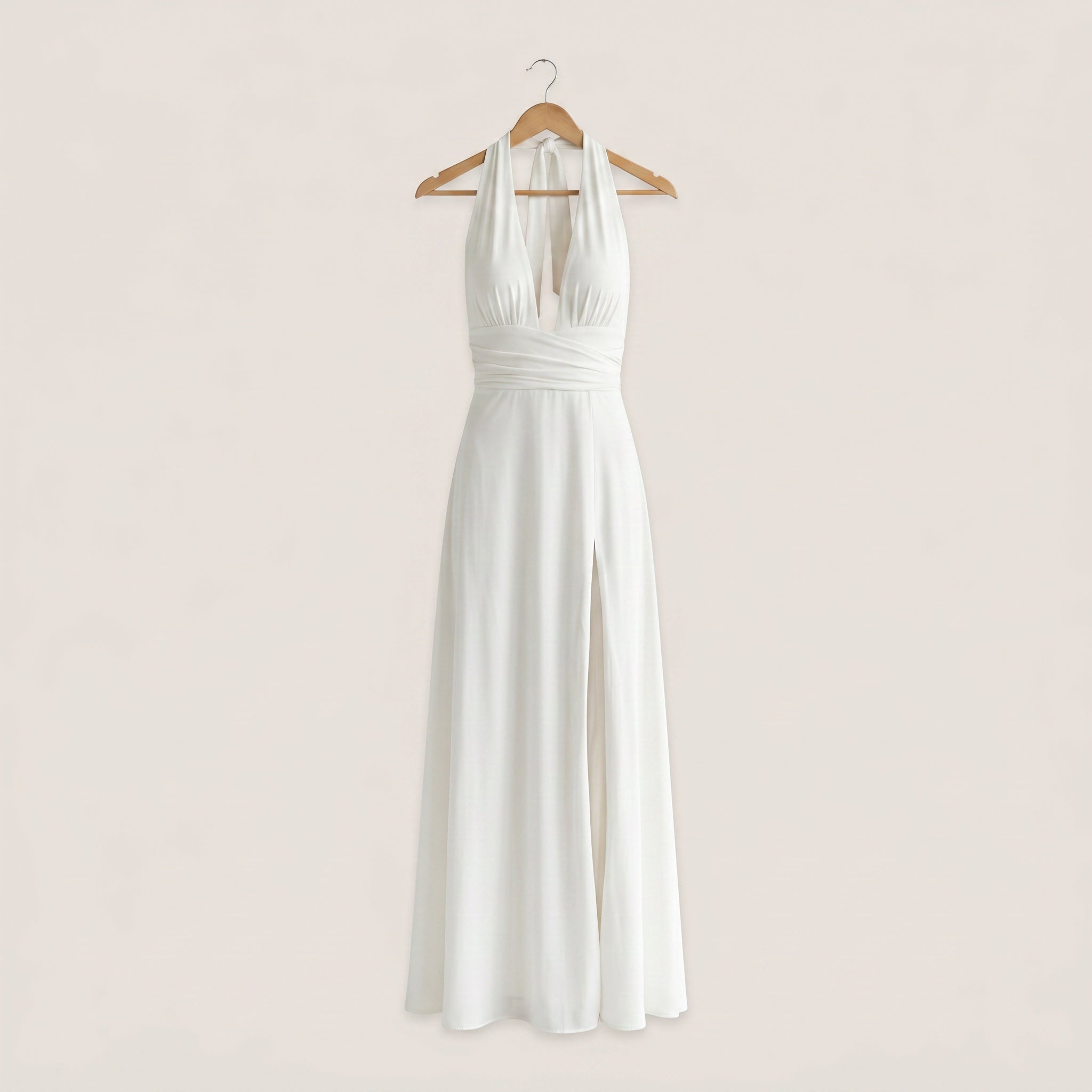 Lisa - V-neck Slit Dress