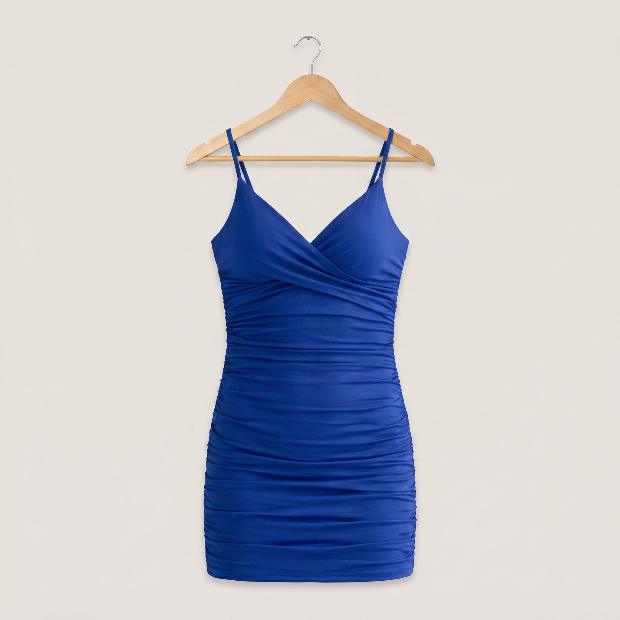 Nia – V-Neck Slim Fit Off-Shoulder Dress